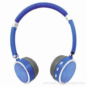 Bluetooth Headphone, Bluetooth 2.1 + EDR, Built-in Microphone, 300-hour Standby Time